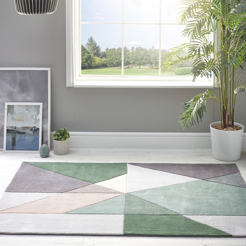 Trio Rugs in Multi Earth